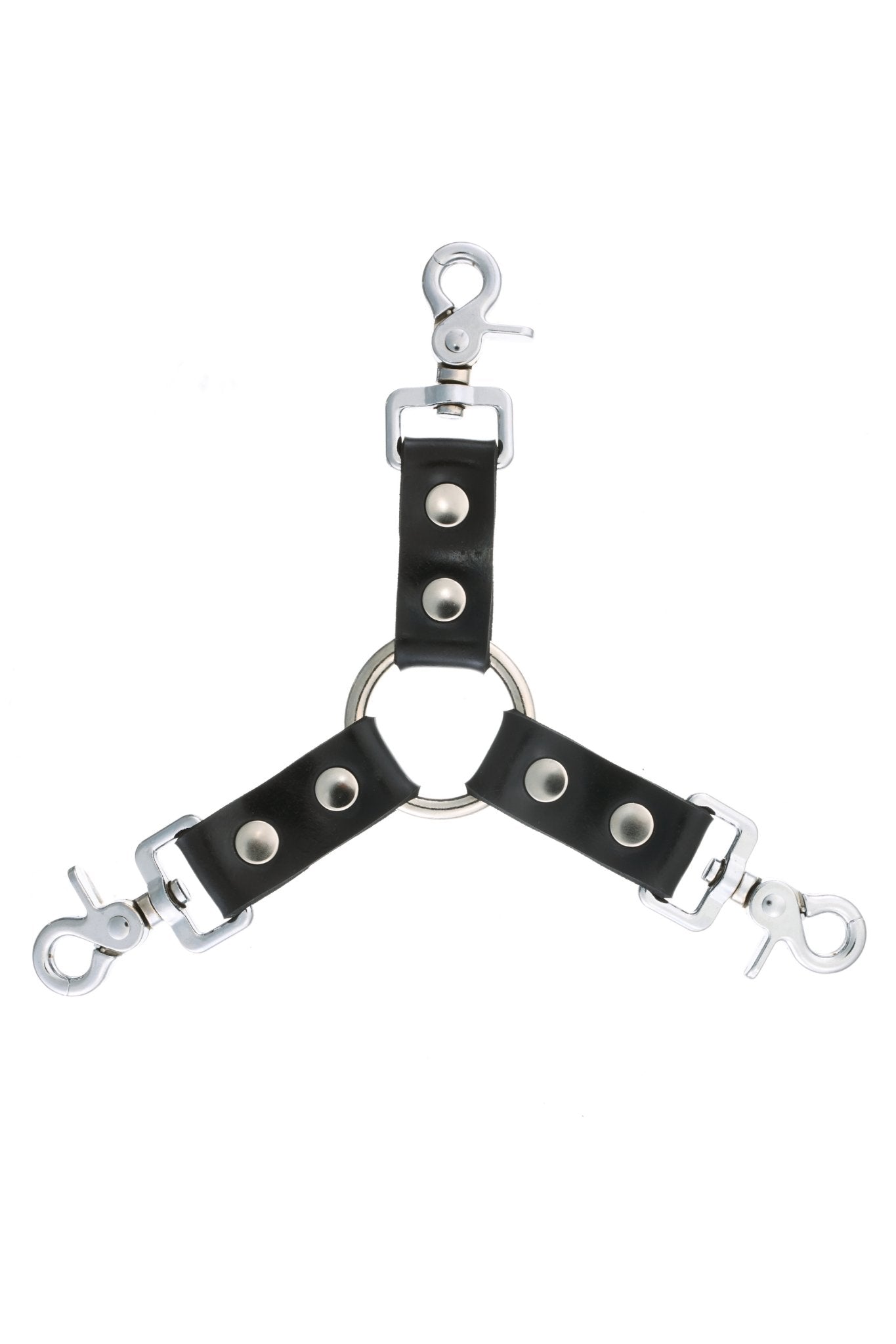 Heavy Rubber 3-Way Hog-tie Connector - Vilain Garçon - Heavy Rubber 3-Way Hog-tie Connector