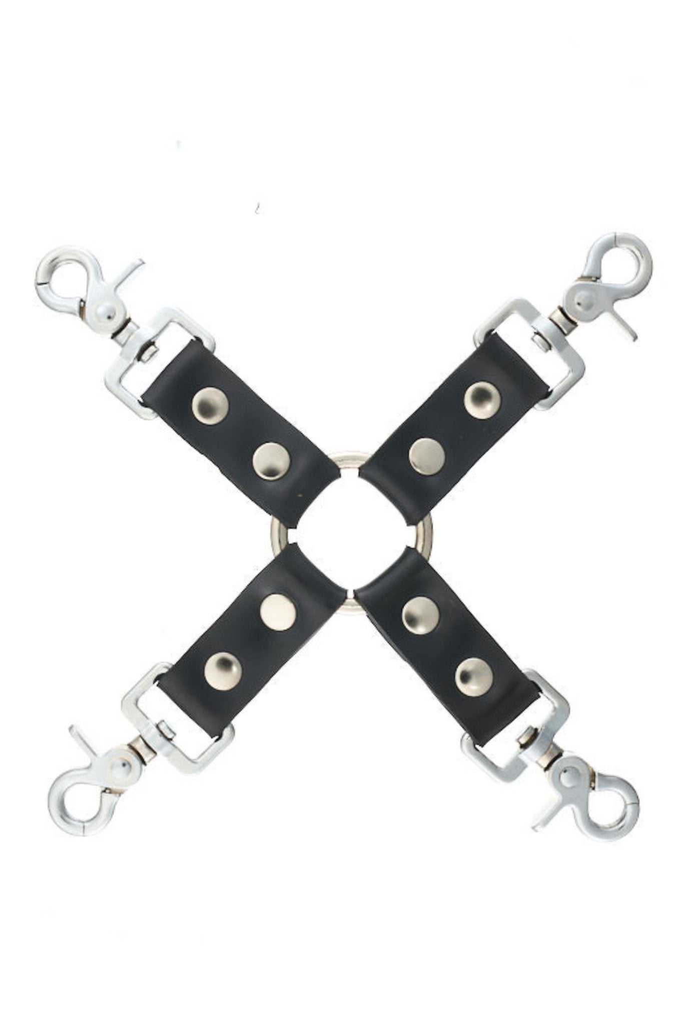 Heavy Rubber 4-Way Hog-Tie Connector - Vilain Garçon - Heavy Rubber 4-Way Hog-Tie Connector