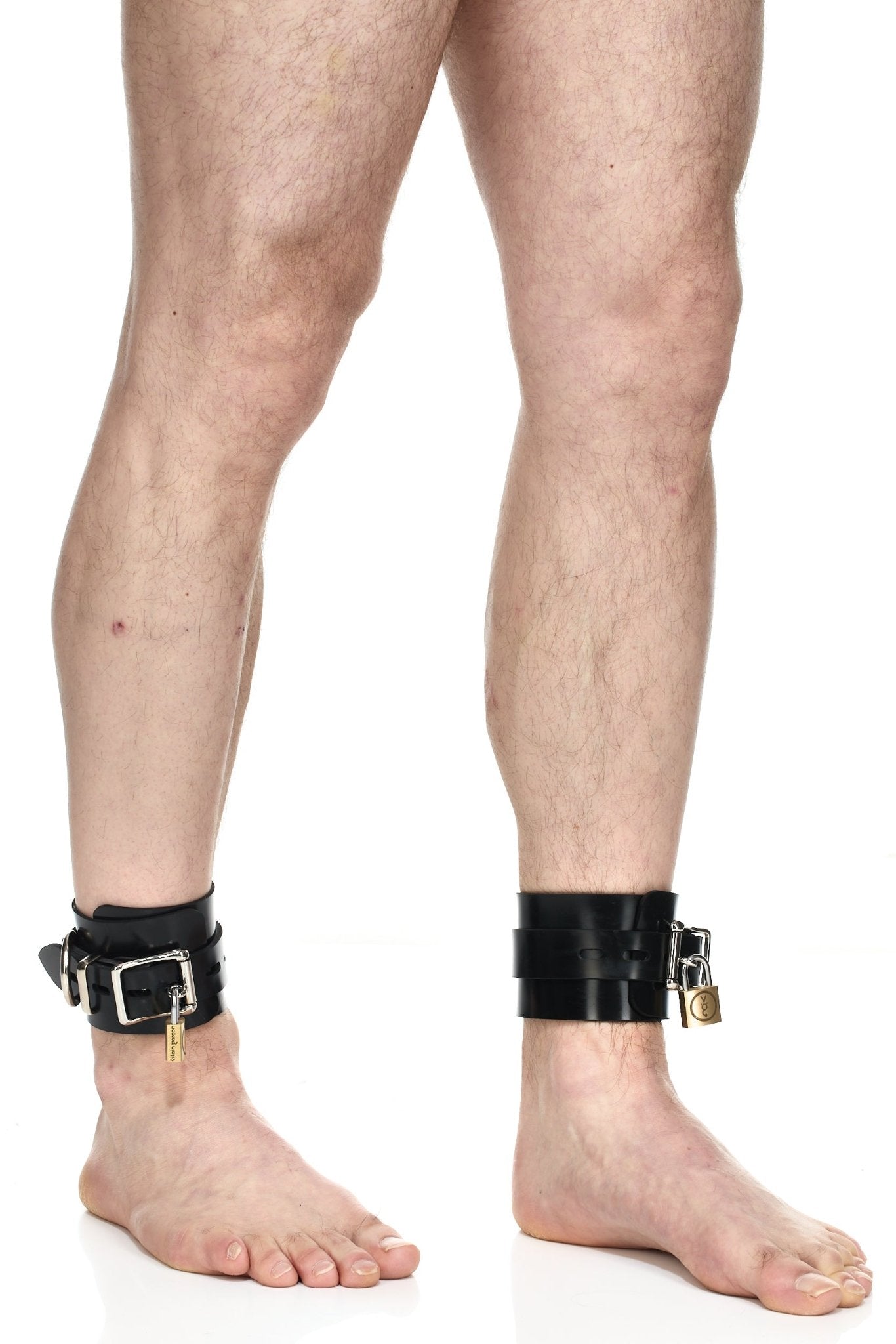Heavy Rubber Ankle Cuffs (2pcs) - Vilain Garçon - Heavy Rubber Ankle Cuffs (2pcs)