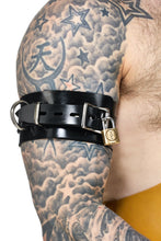 Load image into Gallery viewer, Heavy Rubber Arm Cuffs (2 pcs) - Vilain Garçon - Heavy Rubber Arm Cuffs (2 pcs)
