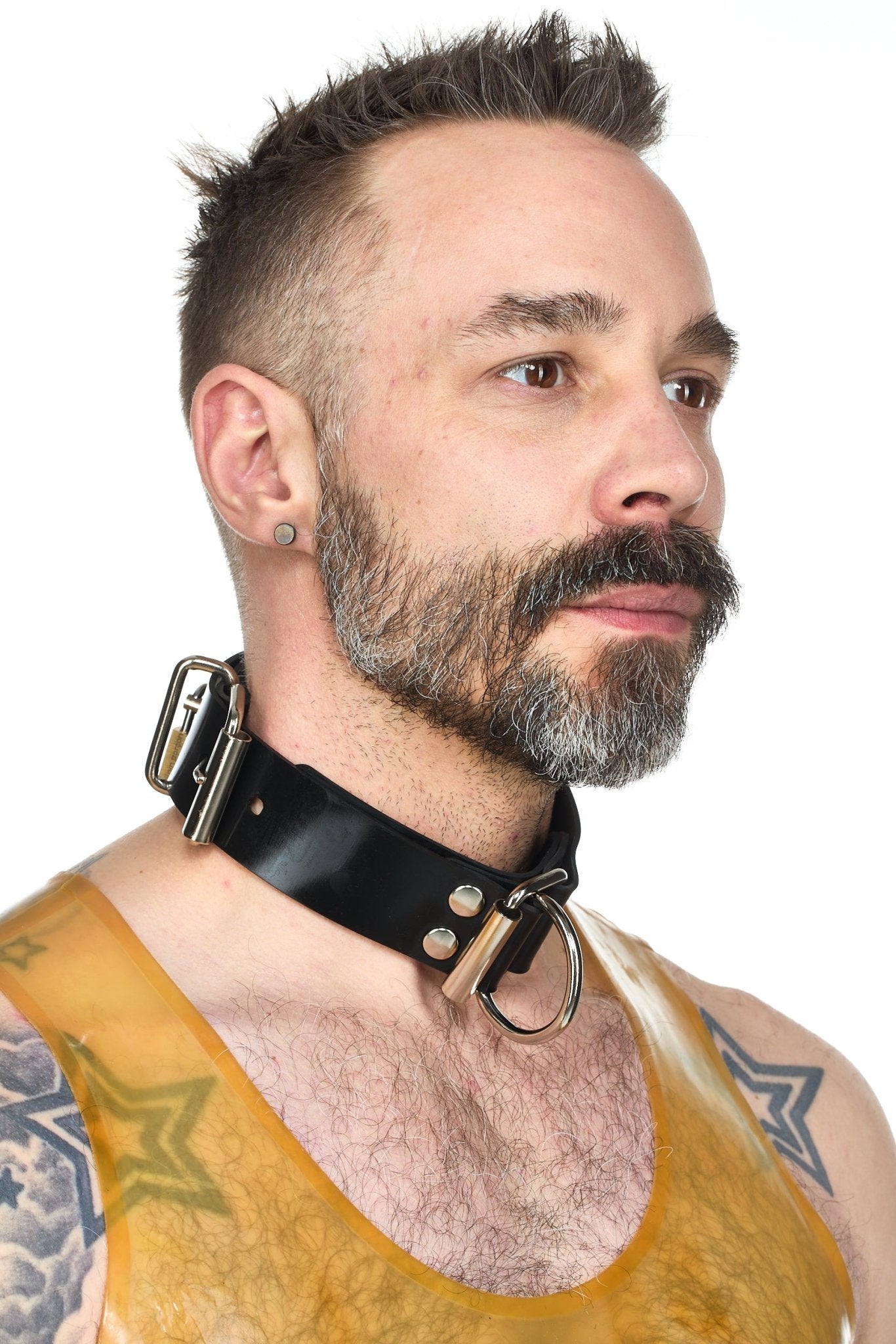 Heavy Rubber Choker Collar - Vilain Garçon - Heavy Rubber Choker Collar