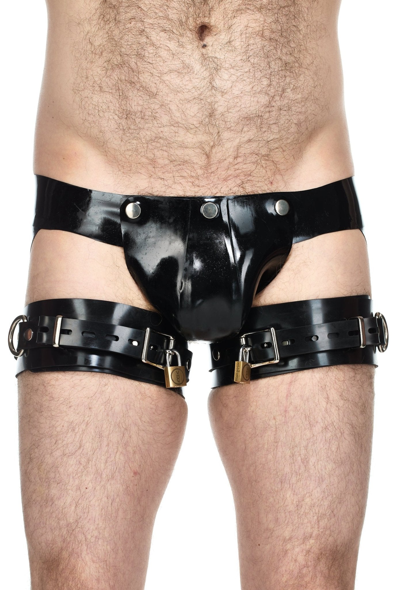 Heavy Rubber Thigh Cuffs (2 pcs) - Vilain Garçon - Heavy Rubber Thigh Cuffs (2 pcs)