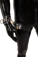 Load image into Gallery viewer, Heavy Rubber Thigh Cuffs (2 pcs) - Vilain Garçon - Heavy Rubber Thigh Cuffs (2 pcs)
